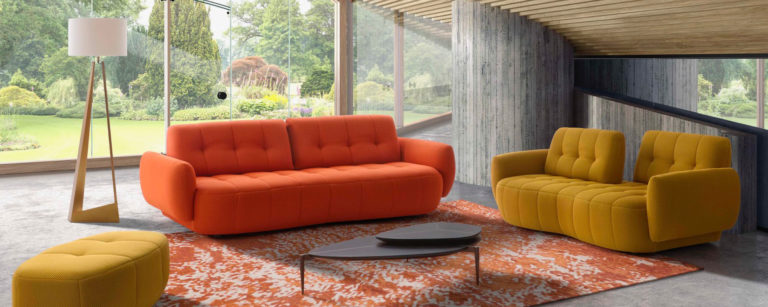 Canapé Loop : design pop et confort ultime