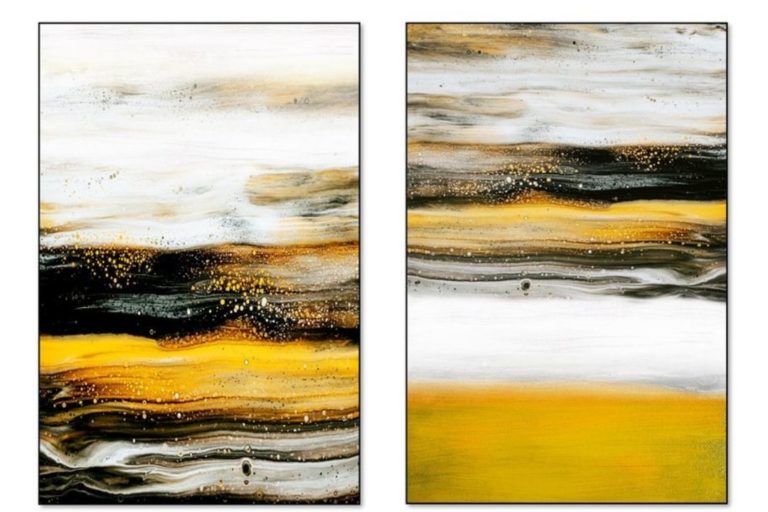 Tableaux FIUMI & VULCANO - exclusivité déco maison XXL