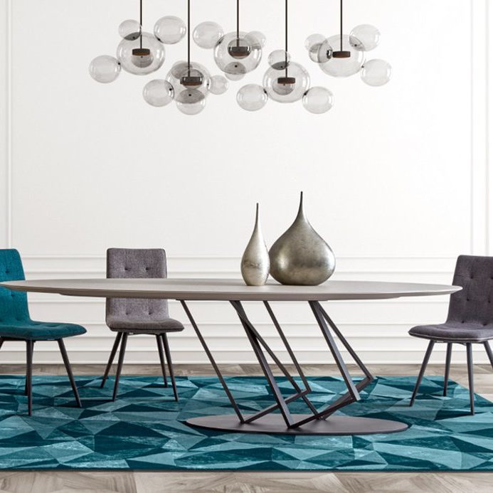 La table design VETRAA, by Johnny Dos Passos