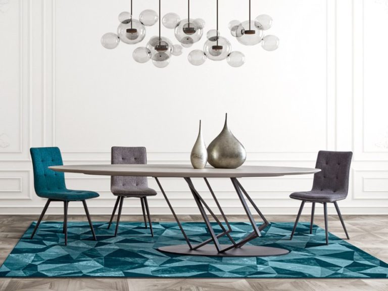 La table design VETRAA, une création contemporaine de Johnny Dos Passos